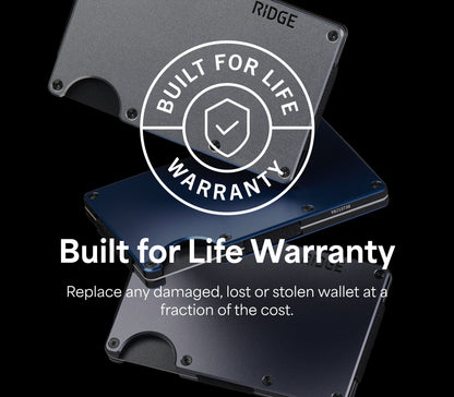 Ridge Wallet - Forged Carbon