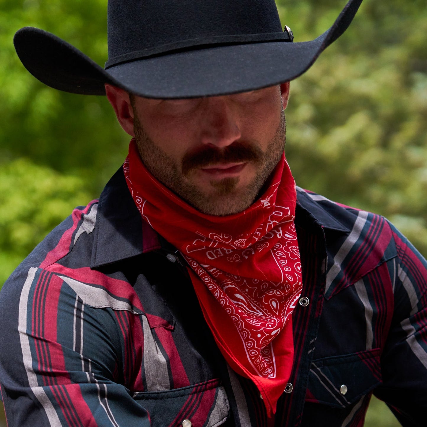 Ridge Bandana - Rodeo Red