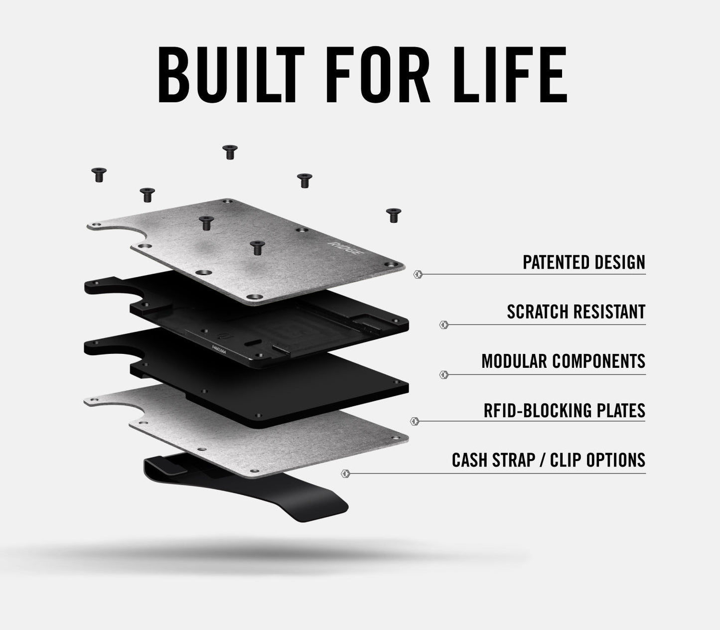 Ridge Wallet - Traditional Flash