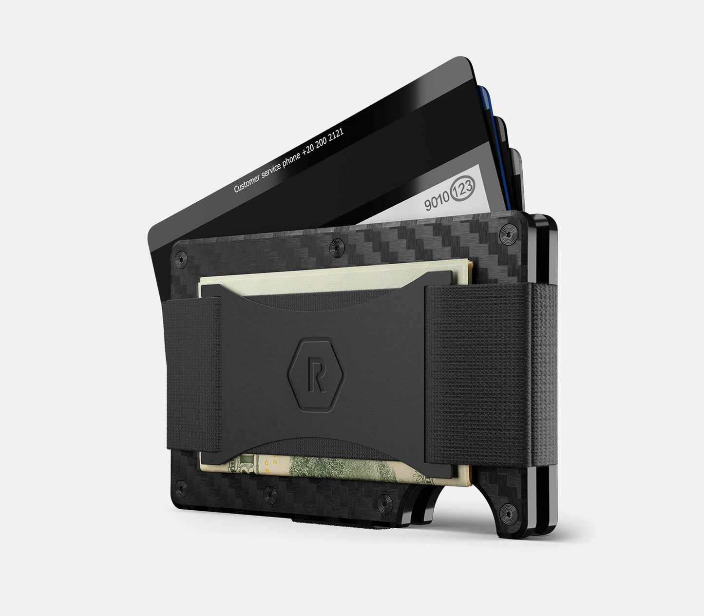 Ridge Wallet - Atlanta Falcons - Carbon Fiber 3k
