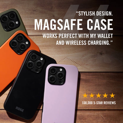 Ridge Phone Case - Matte Olive - iPhone 16